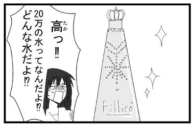 「高っ！！２０万の水ってなんだよ！？どんな水なんだよ！？」