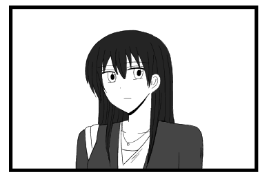 見つめる